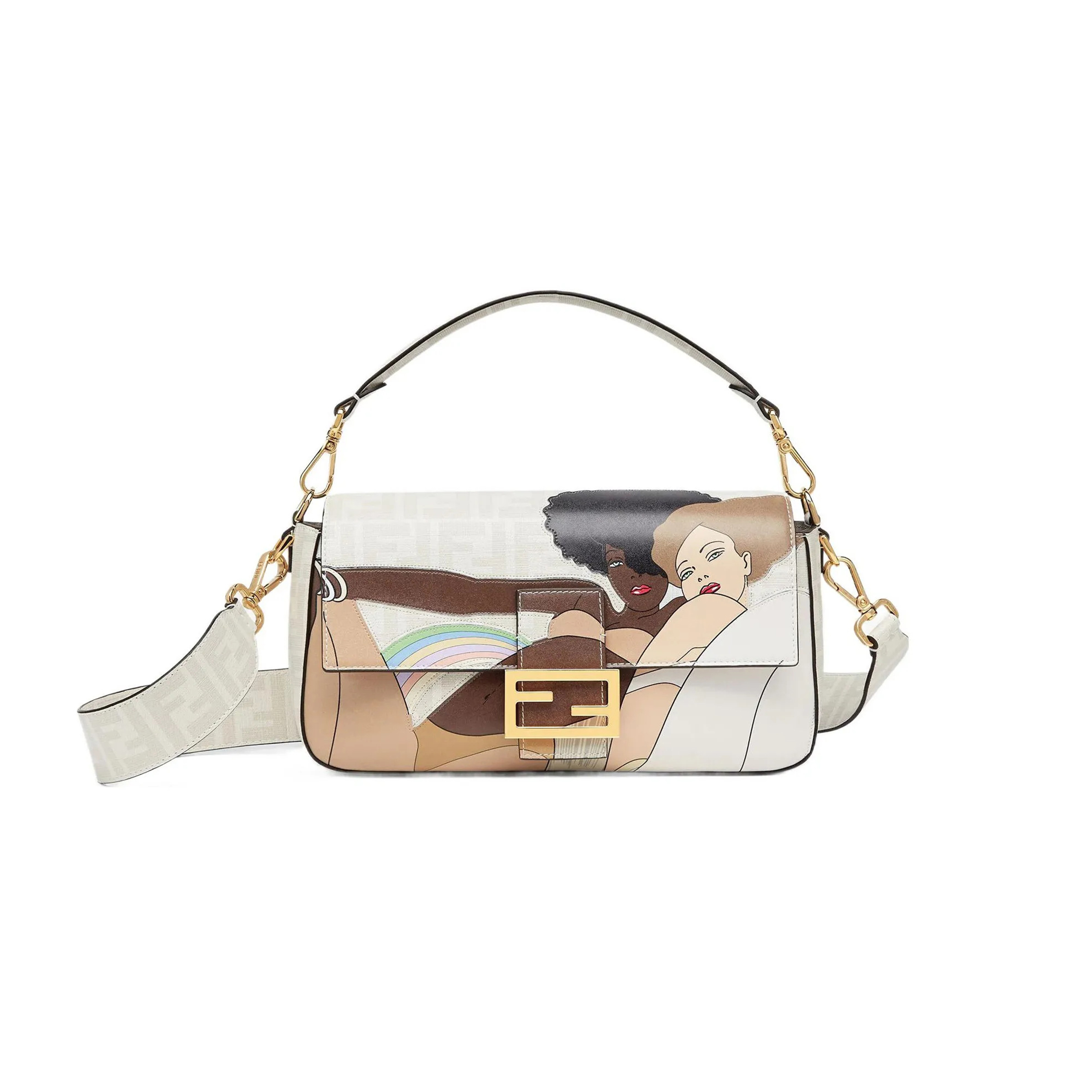 FENDI BAGUETTE BAG 8BR600AJH1F1GF8 (27*15*6m)